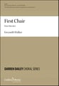 First Chair Two-Part choral sheet music cover